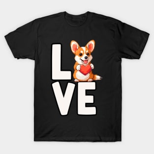 Love Corgi T-Shirt